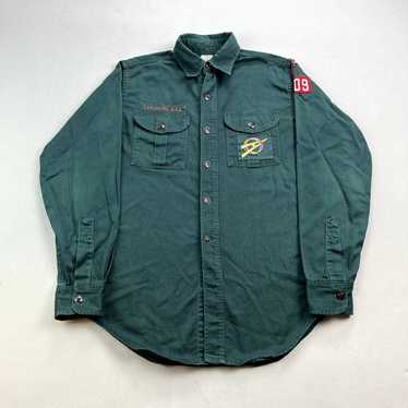 Vintage Vintage Boy Scouts Shirt Small Green Offi… - image 1