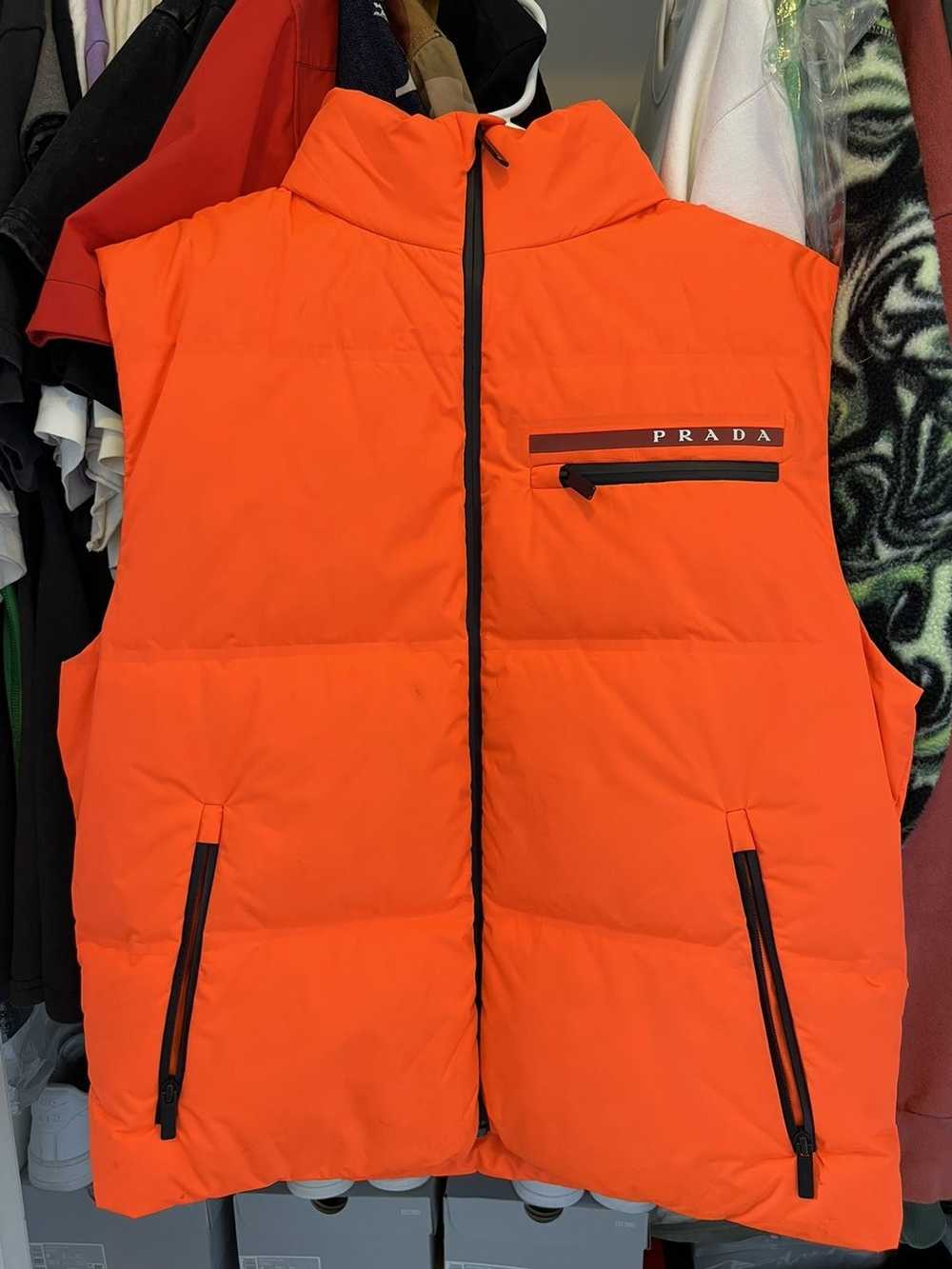 Prada Technical nylon down vest - image 1