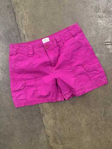 Vintage Vintage Bright Pink Barbie Cargo Shorts - image 1