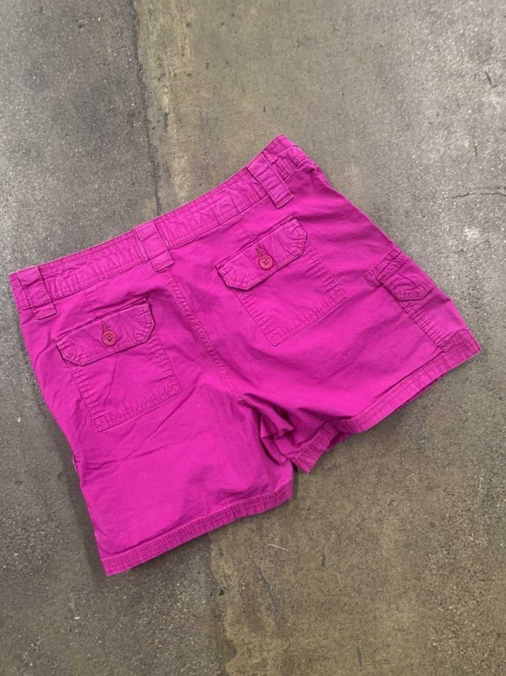 Vintage Vintage Bright Pink Barbie Cargo Shorts - image 3