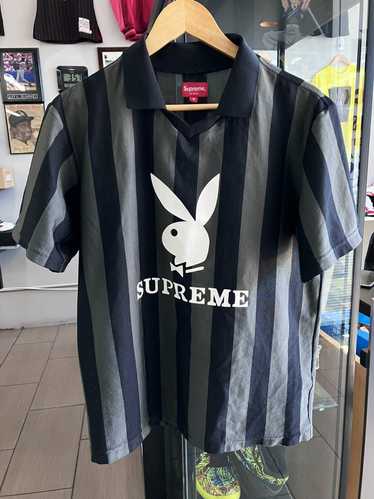 Supreme, Shirts, Supreme Playboy Soccer Jersey Light Blue