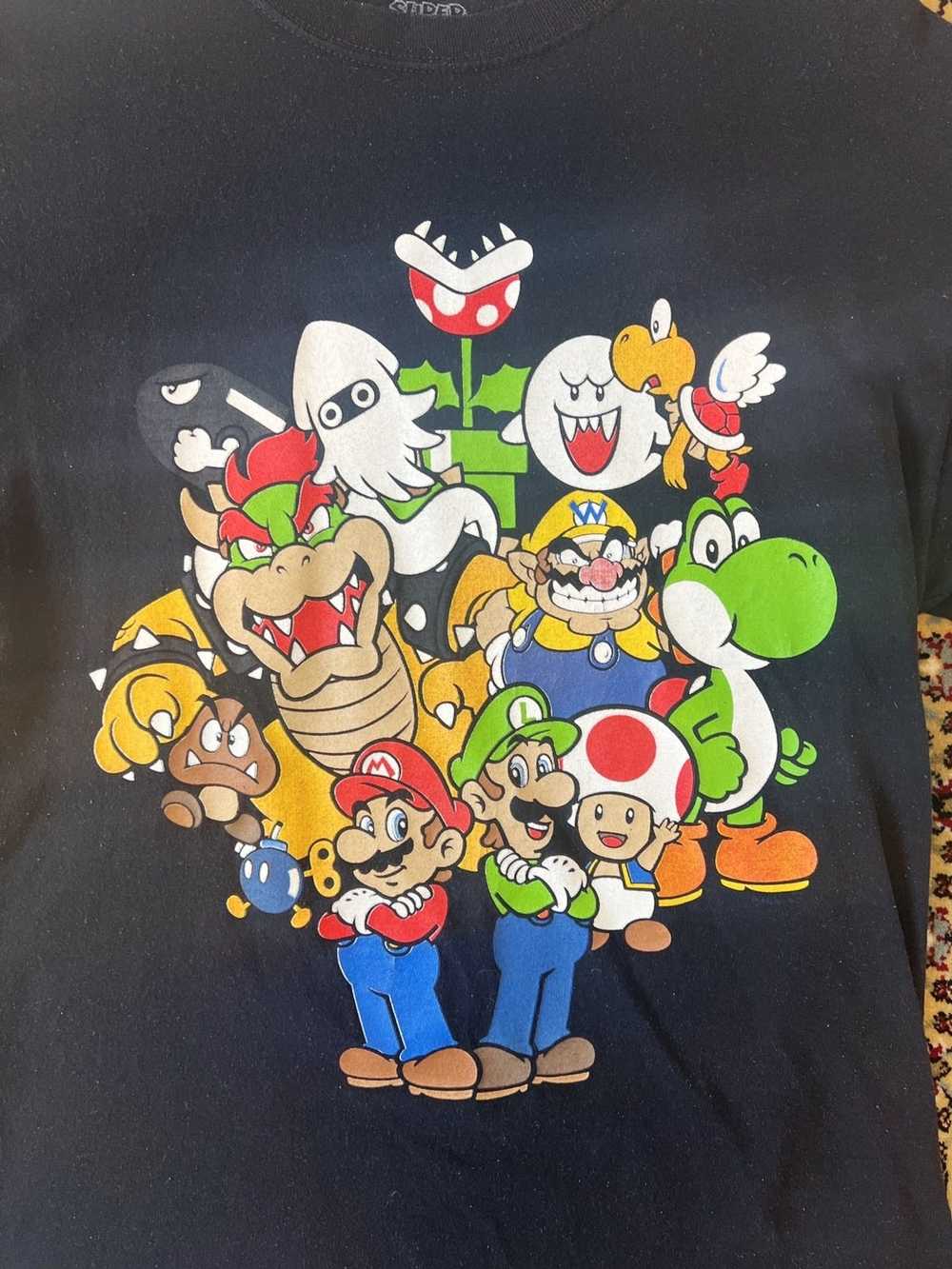 Nintendo Super Mario Vintage Character Tee Shirt - Gem