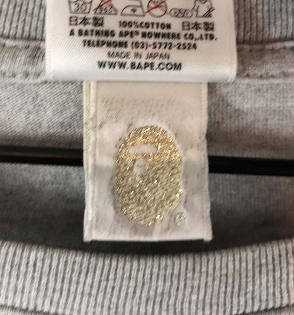 Bape Bape Logo Print Tee - image 6