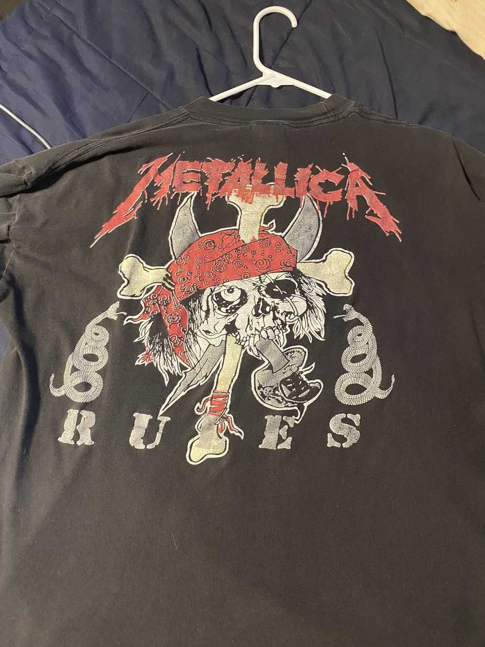 Metallica × Vintage Vintage 1991 Metallica shirt … - image 2