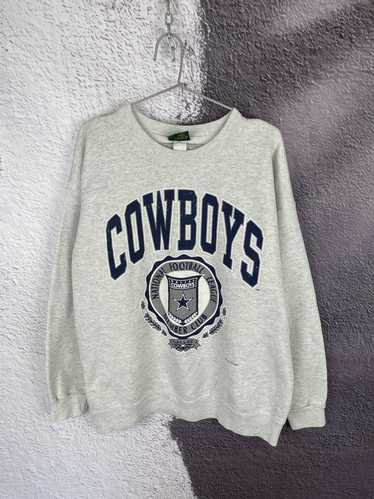 Men's Vintage Nutmeg Mills (c)1993 Dallas Cowboys NFL Crewneck Sweatshirt M