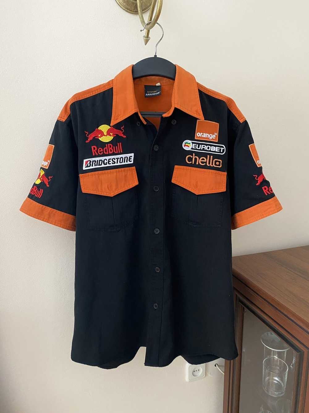 Fast Orange × Racing × Red Bull Vintage Racing Sh… - image 1