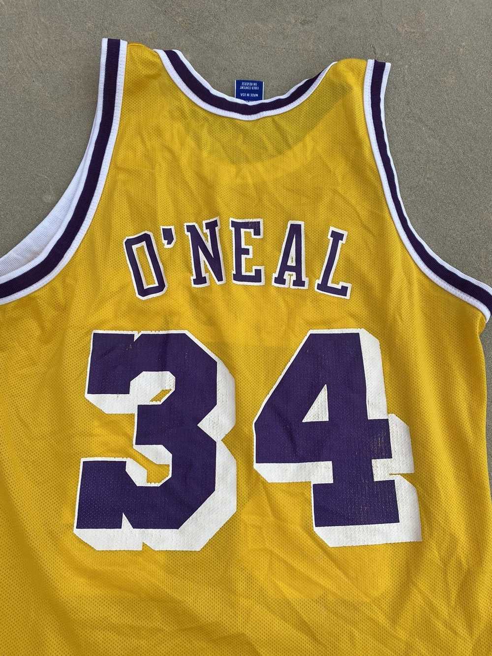 Vintage NBA Majestic LA Lakers Shaq #34 Jersey