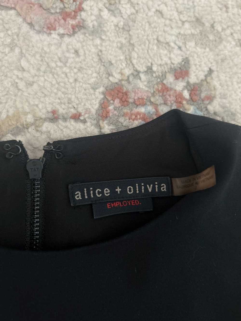 Alice + Olivia Alice + Olivia Black Dress - image 2