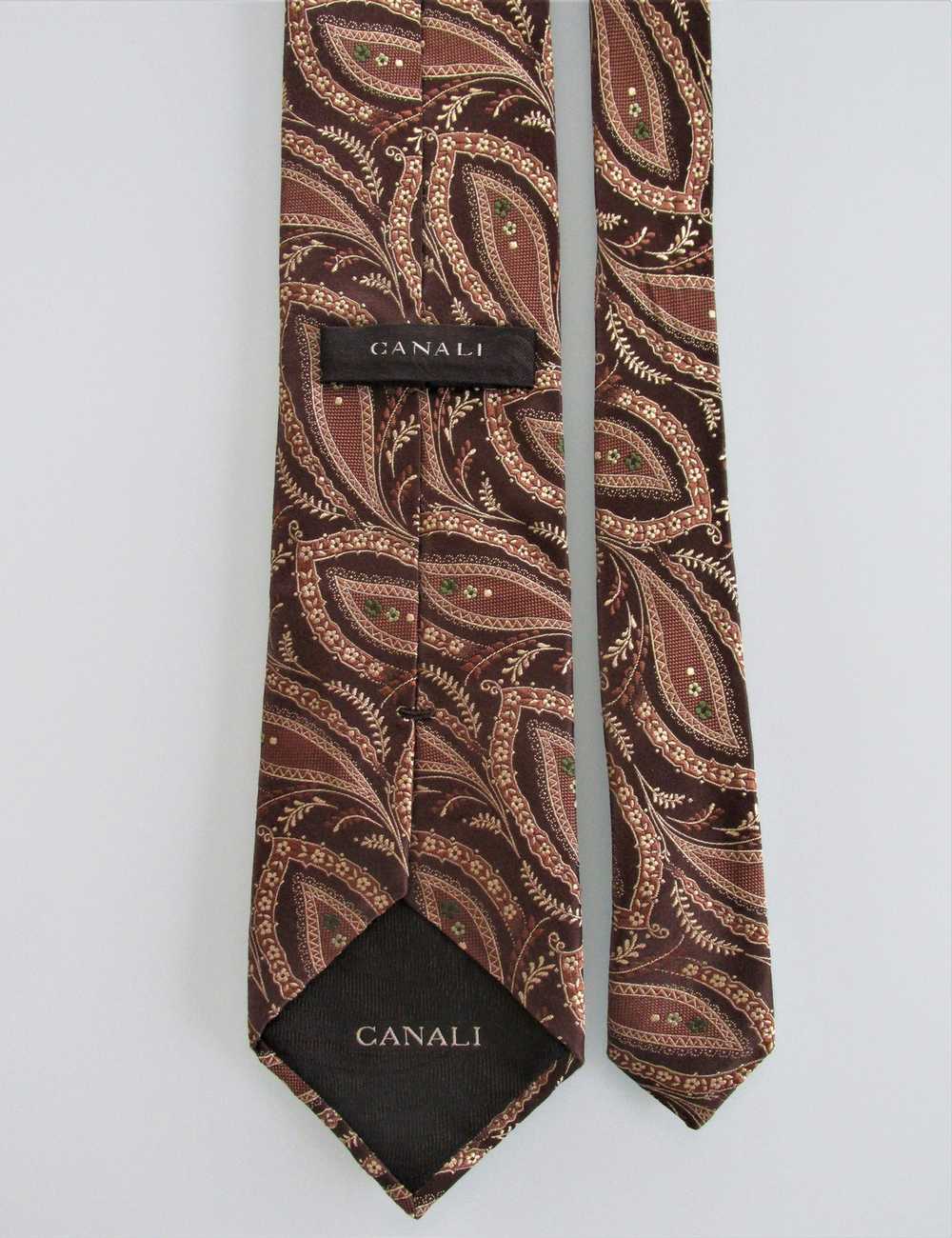 Canali Canali Men's Silk Tie - image 3