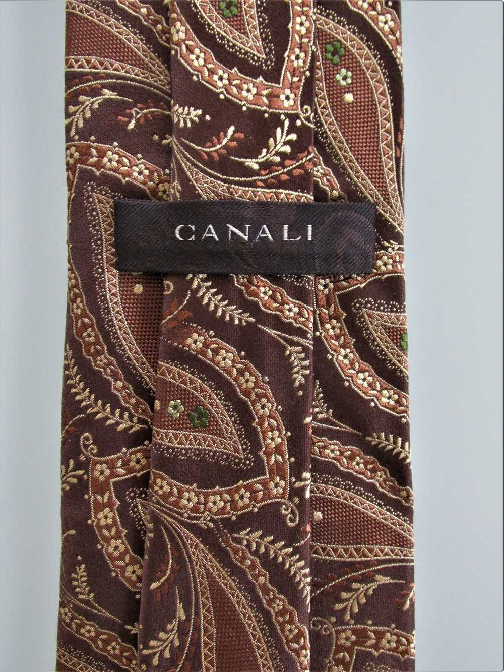 Canali Canali Men's Silk Tie - image 4