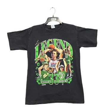 1986 Larry Bird Mvp Boston Celtics Shirt - High-Quality Printed Brand
