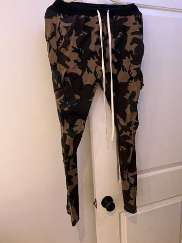 Mnml camo flared pants - Gem