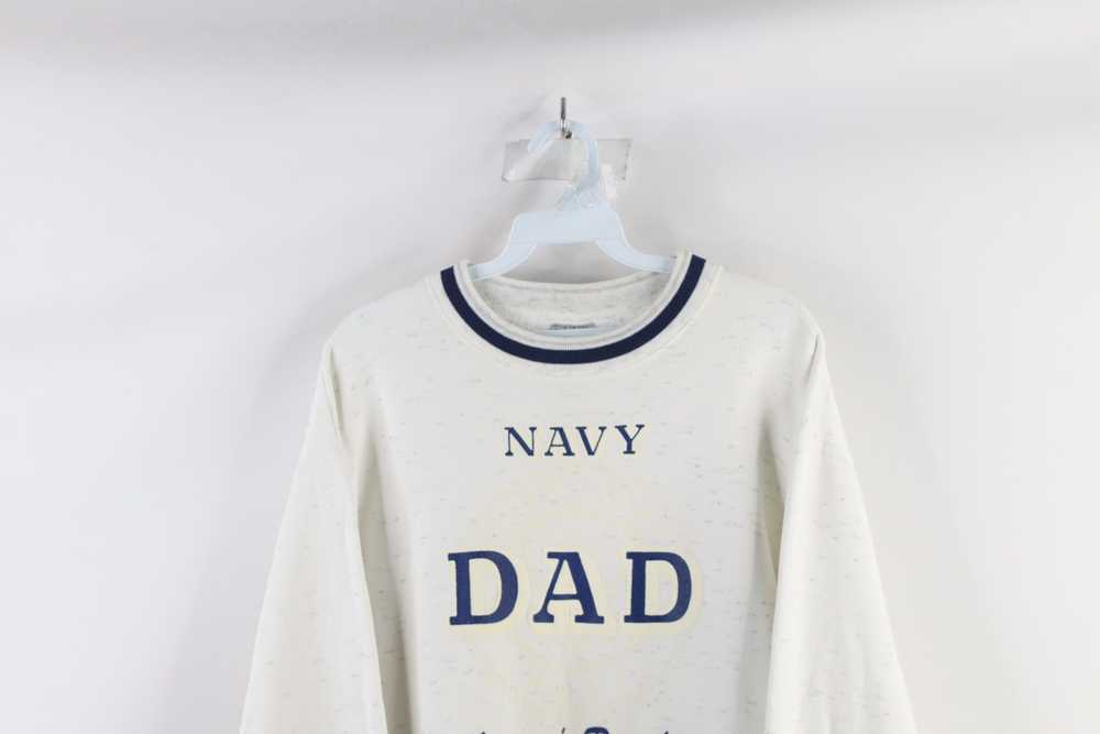 Vintage Vintage 90s United States Navy Dad Crewne… - image 2