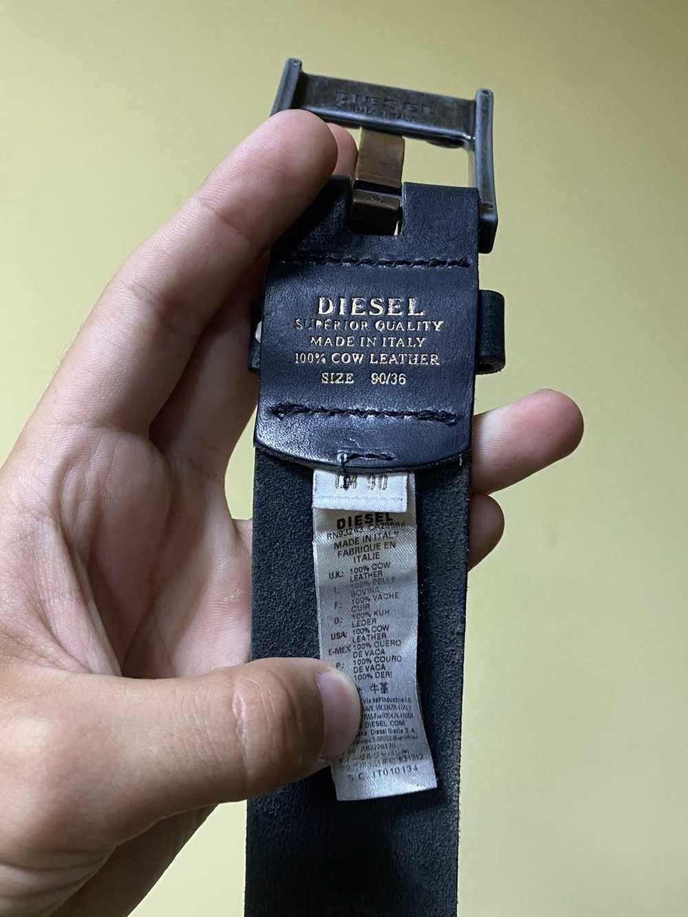 Diesel × Vintage Diesel vintage leather belt made… - image 3