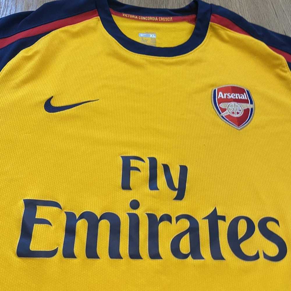 Nike 2007-08 Arsenal Nike Away Football Shirt Pre… - image 3