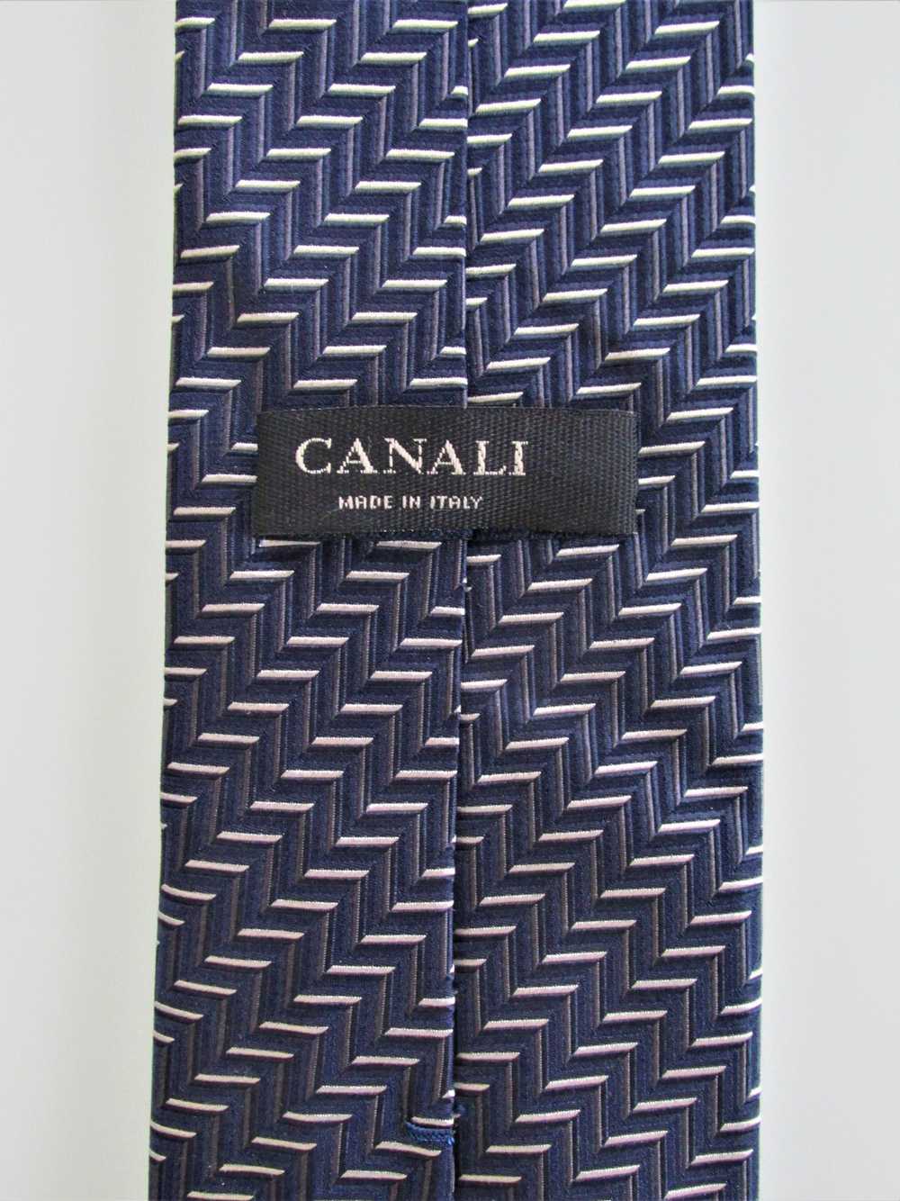 Canali Canali Men's Silk Tie - image 4