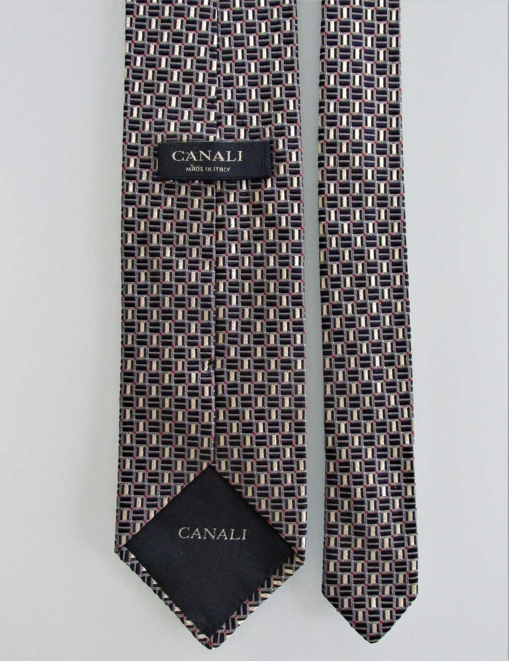 Canali Canali Men's Silk Tie - image 3