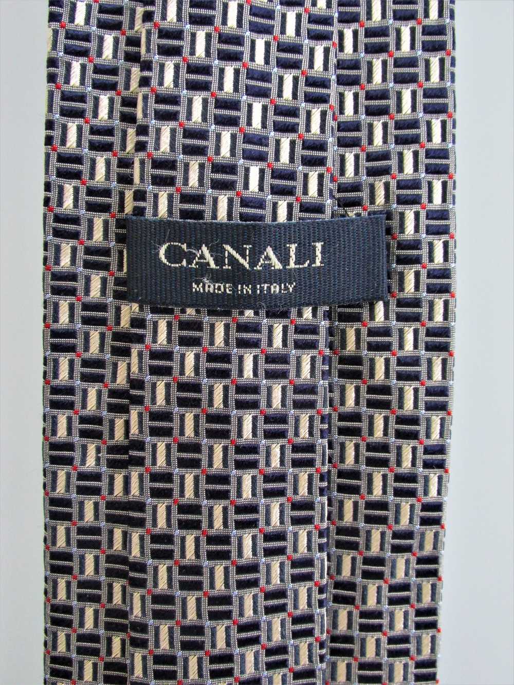 Canali Canali Men's Silk Tie - image 4