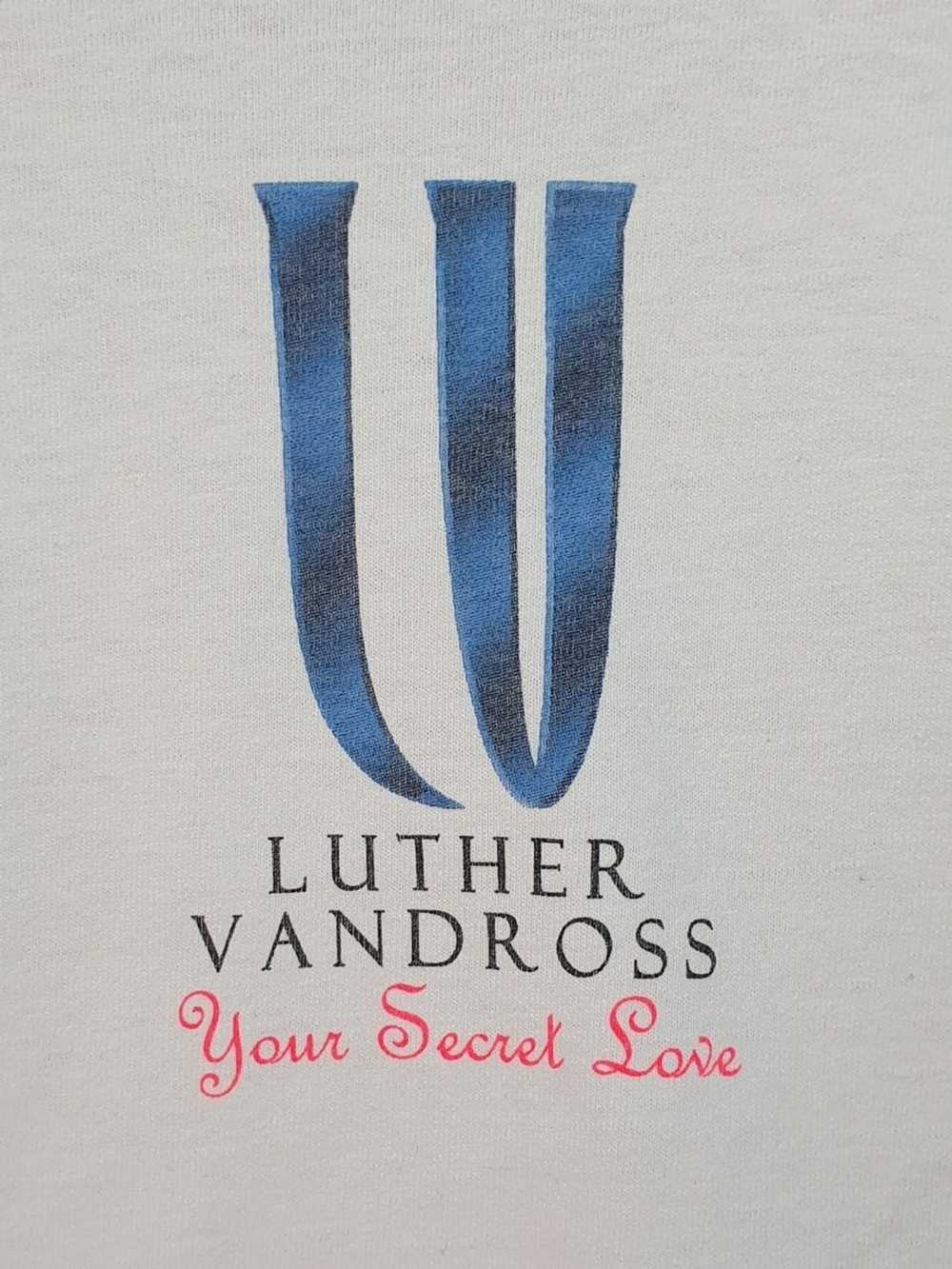 Band Tees × Vintage Vintage 1997's Luther Vandros… - image 7