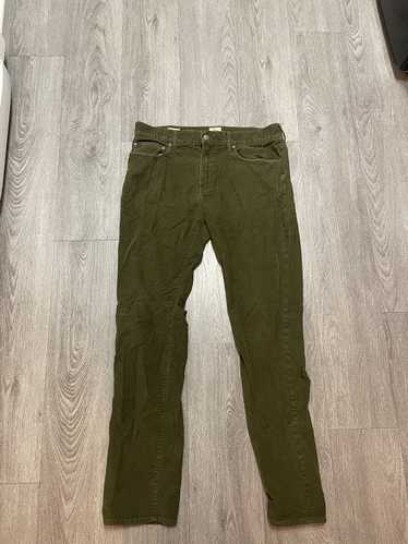 J.Crew × Vintage Vintage Green corduroy pants