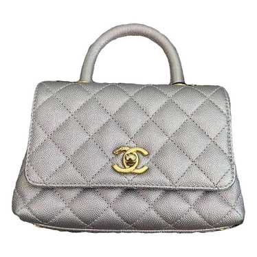 Chanel Coco Handle leather handbag - image 1