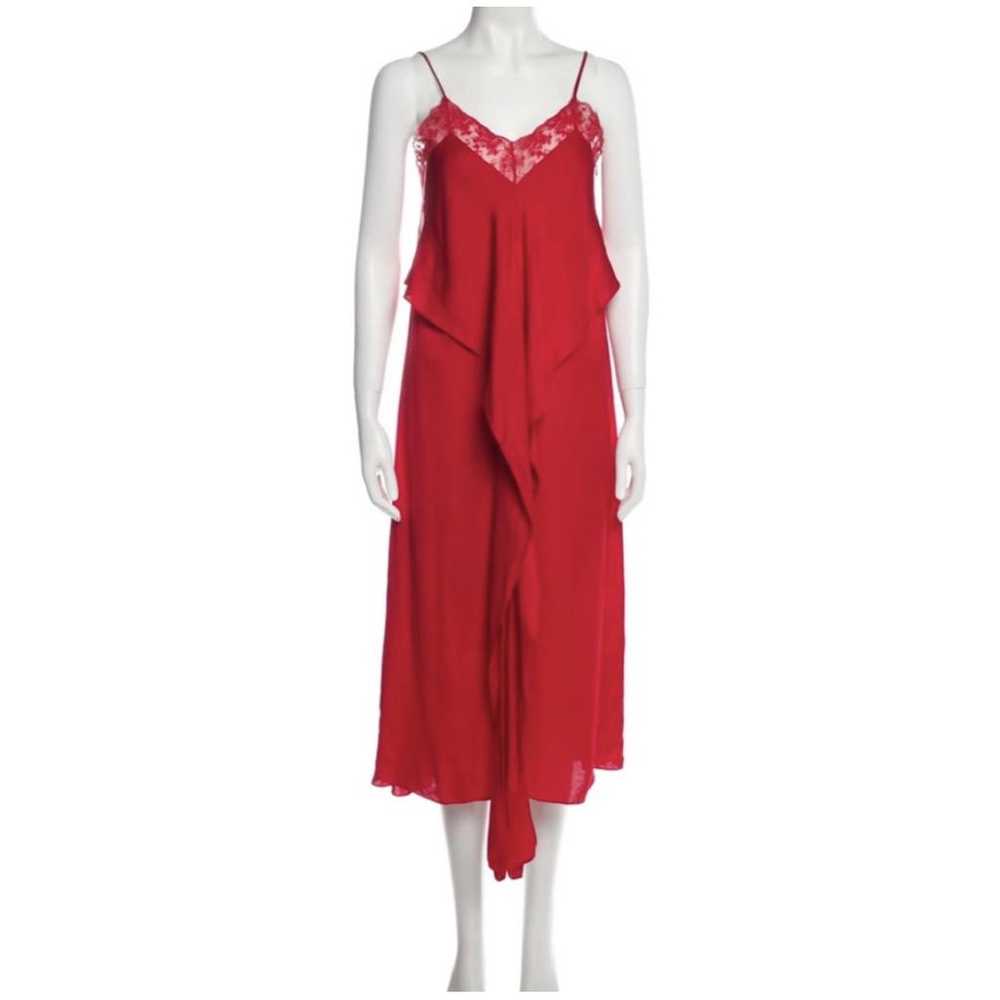 Sandro Silk mid-length dress - image 4