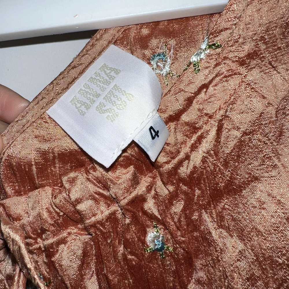 Anna Sui Silk mid-length dress - image 3