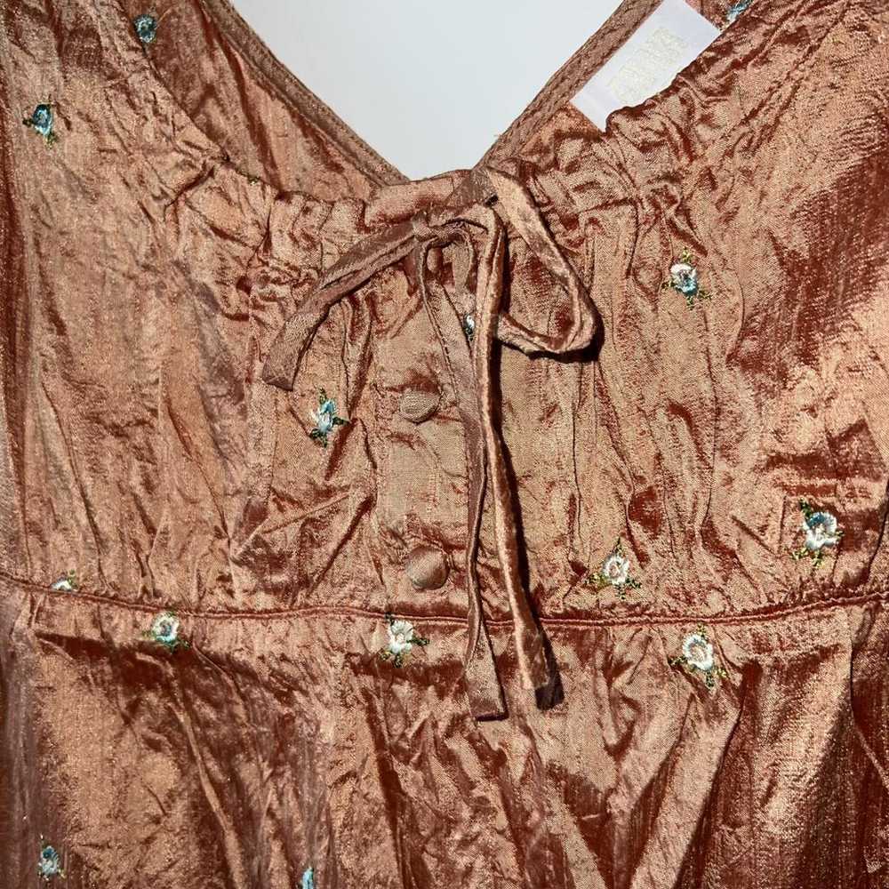 Anna Sui Silk mid-length dress - image 4