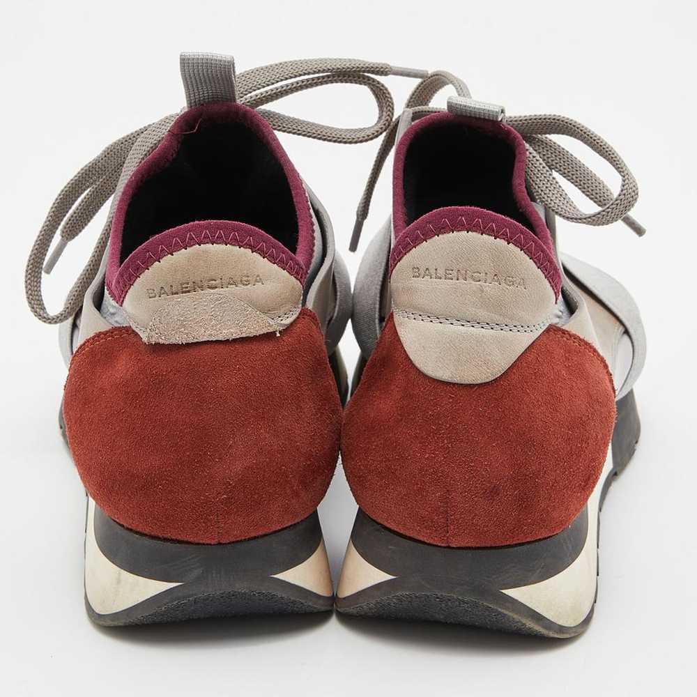 Balenciaga Leather trainers - image 4