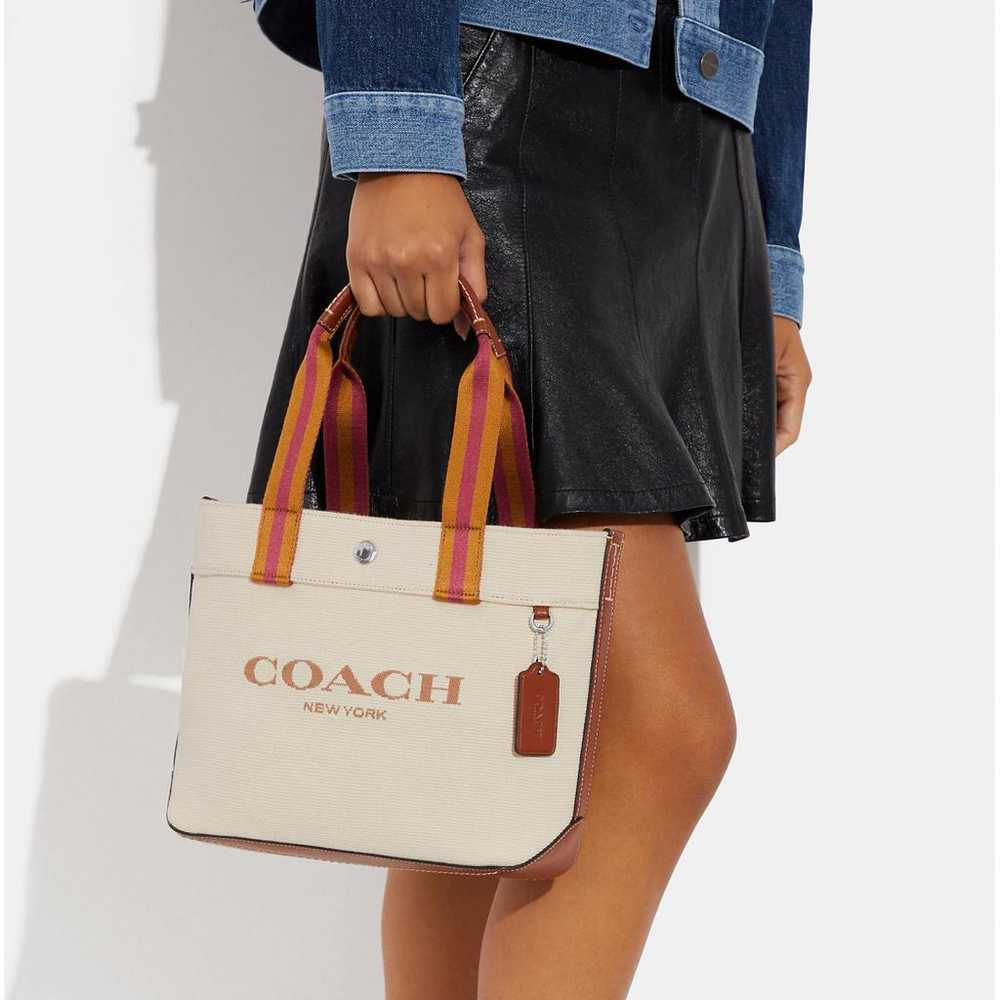 Coach Leather weekend bag - image 7