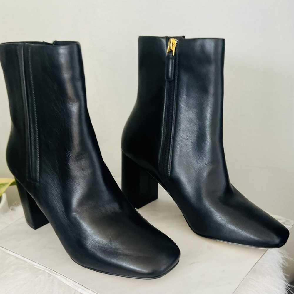Cole Haan Leather biker boots - image 3