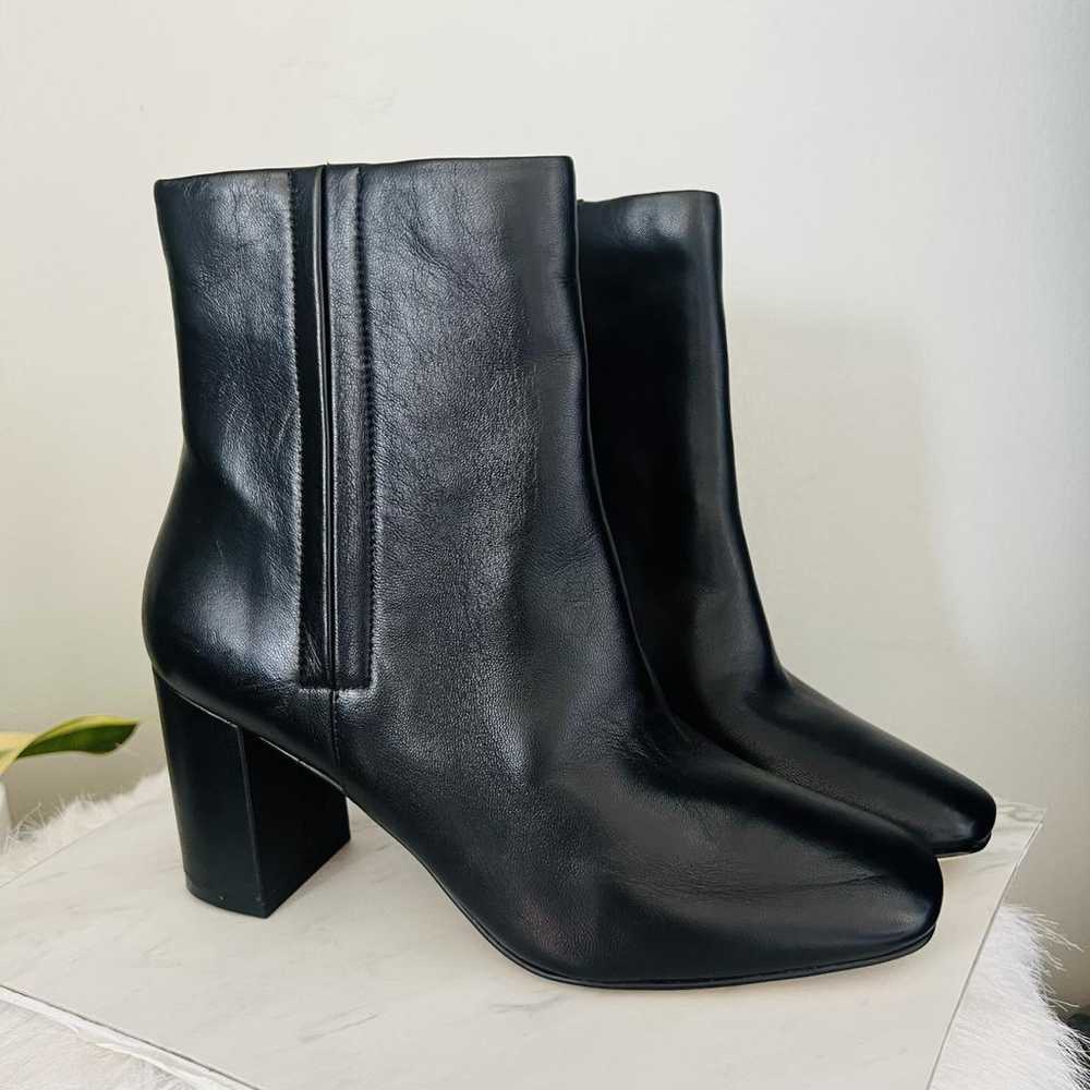 Cole Haan Leather biker boots - image 5