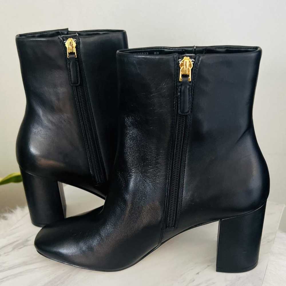 Cole Haan Leather biker boots - image 6