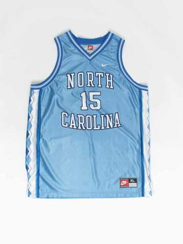 Vintage 90s Nike N. Carolina basketball Jersey blu