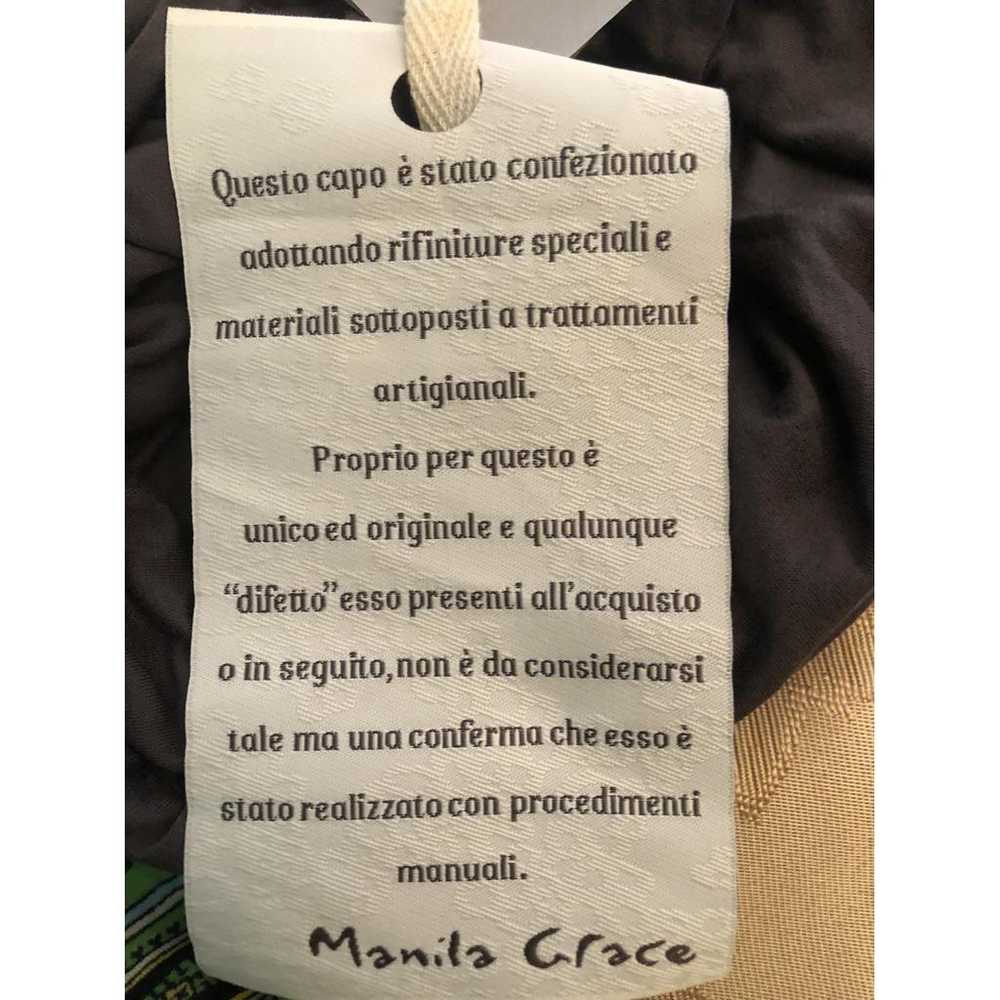 Manila Grace Silk mini skirt - image 8