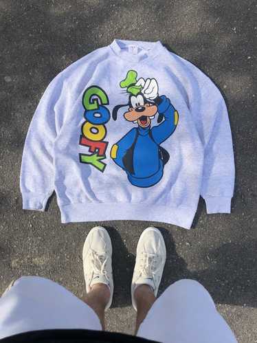 Disney × Made In Usa × Vintage RARE Cartoon Goofy 