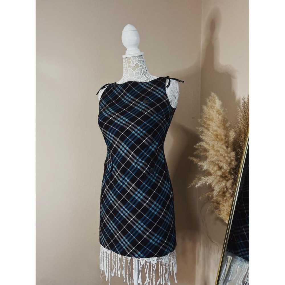 Burberry Wool mini dress - image 2