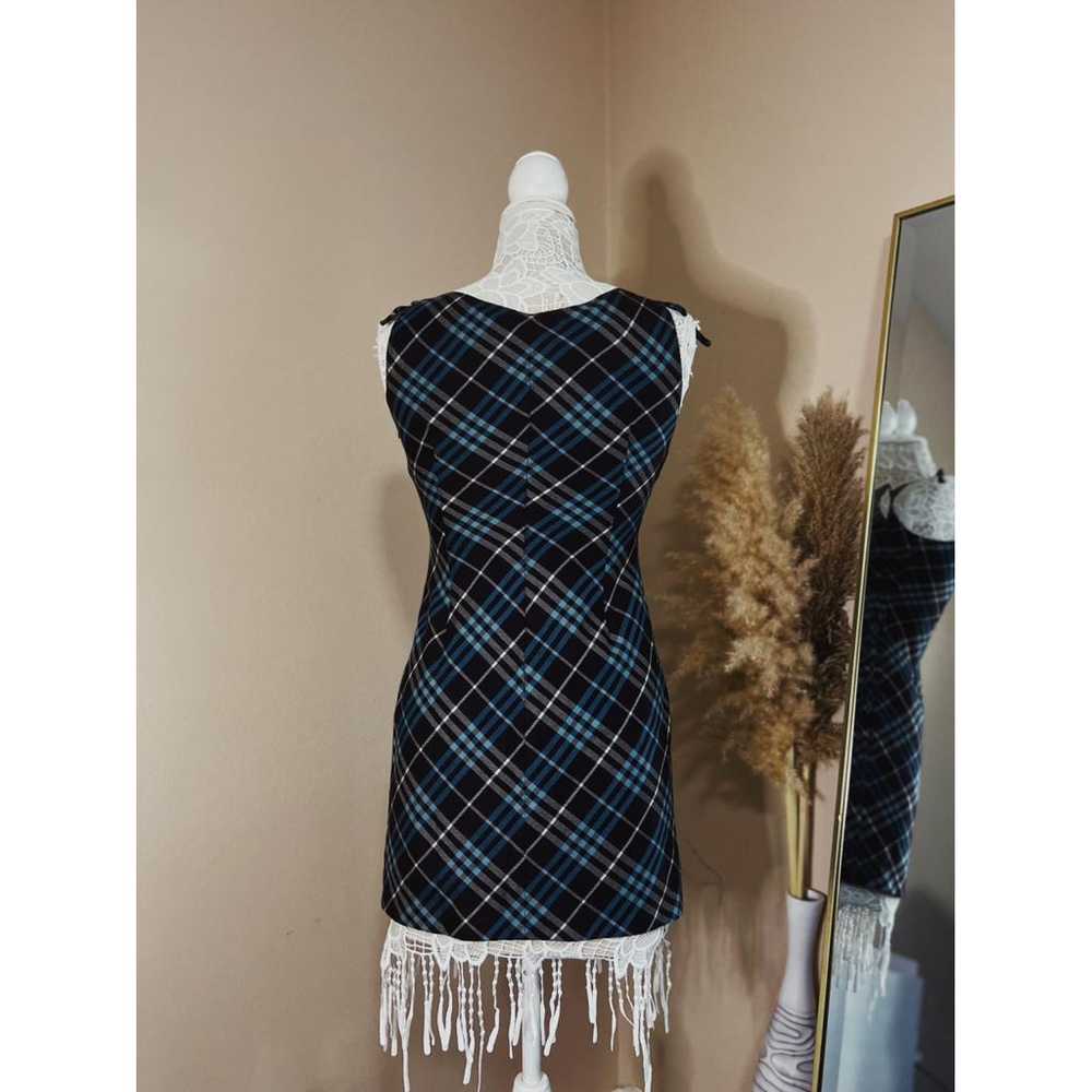 Burberry Wool mini dress - image 4