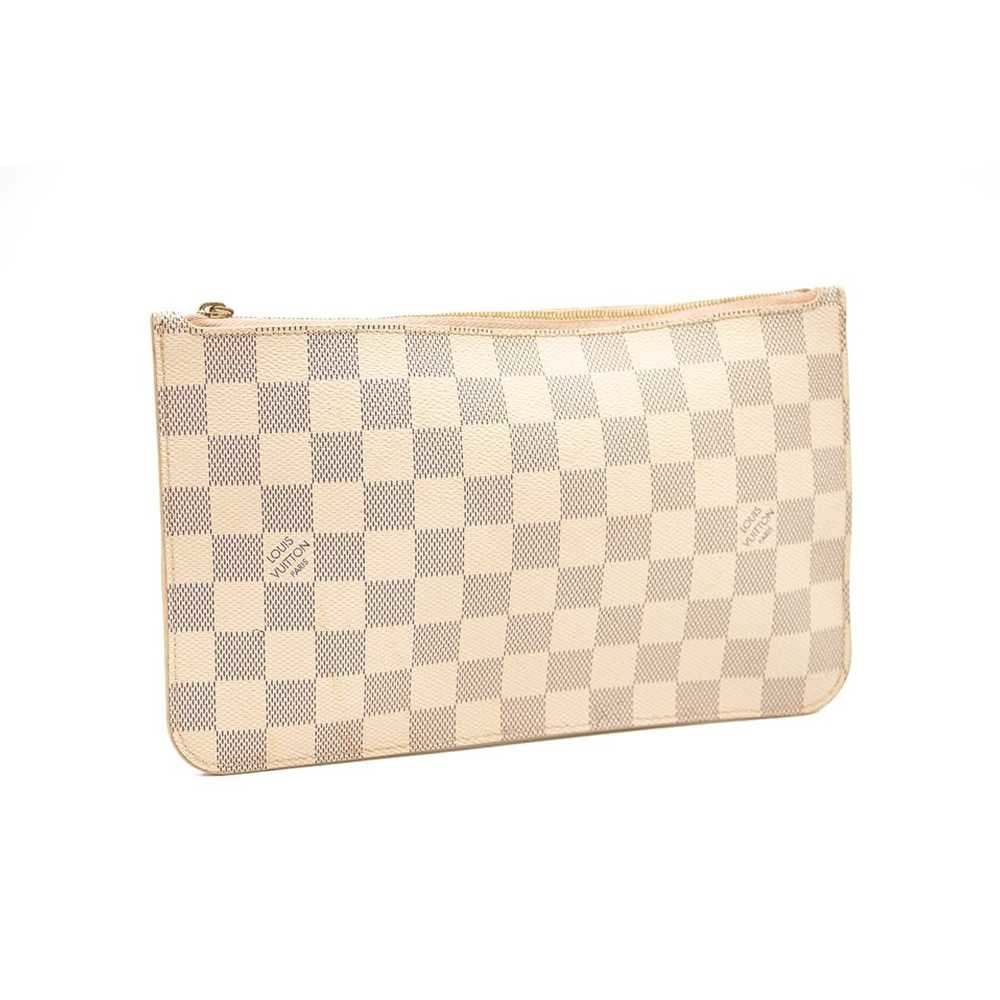 Louis Vuitton Damier Azur Neverfull MM GM Pochett… - image 3