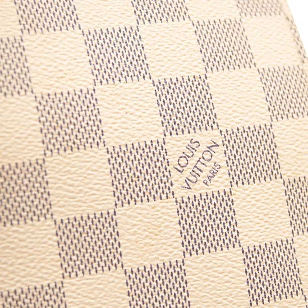 Louis Vuitton Damier Azur Neverfull MM GM Pochett… - image 7