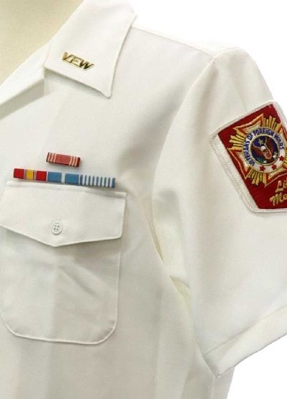 1990's USNavy Mens Navy Military Shirt - image 2