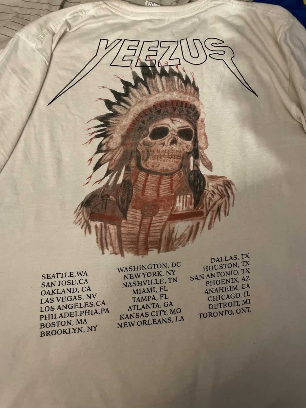 Streetwear × Vintage Kanye West Yezzus Tour Shirt - image 2