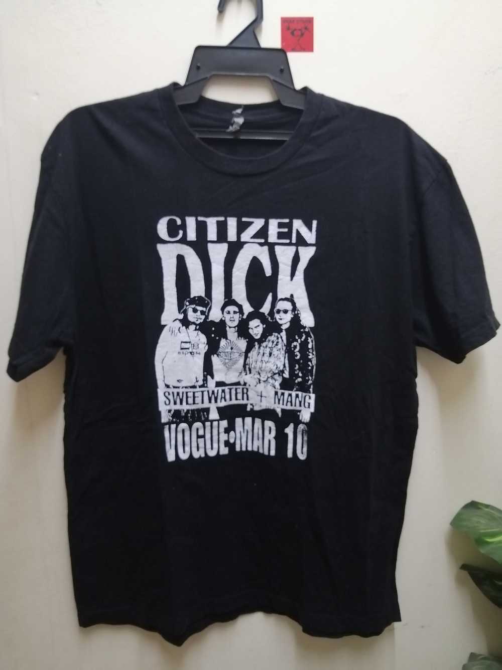 Band Tees × Rock Band × Vintage Citizen Dick Eddi… - image 1