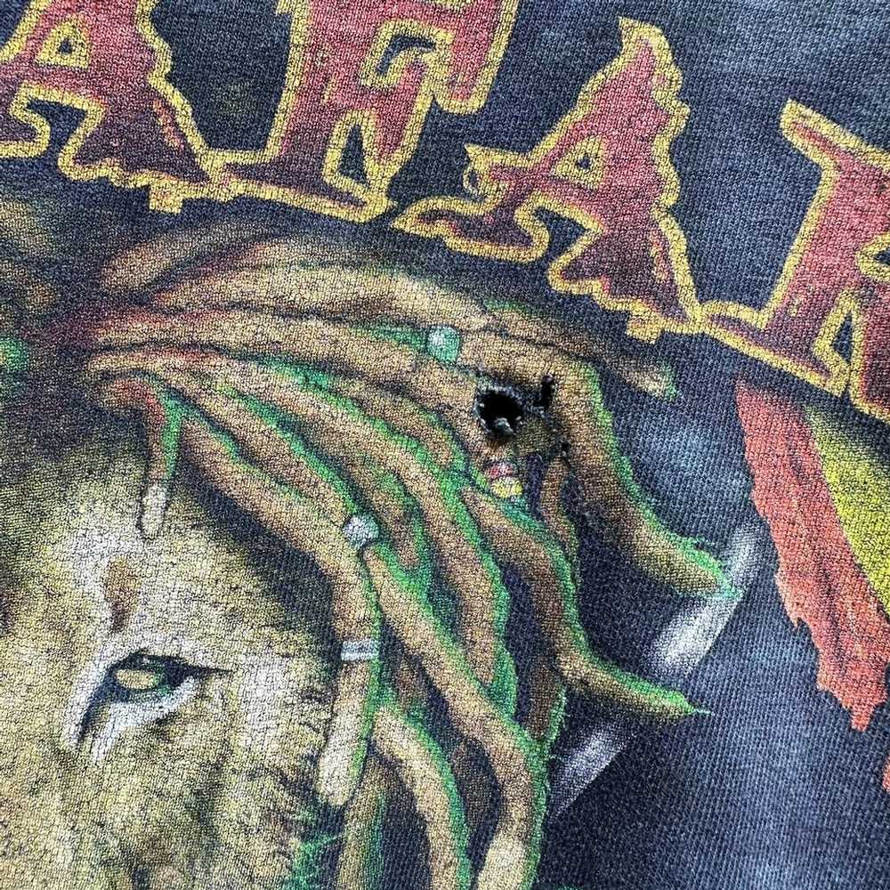 Other × Vintage Vintage Rastafari Tie Dye Tshirt … - image 3