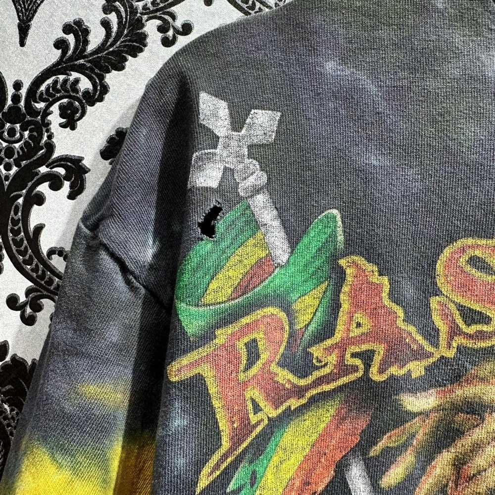 Other × Vintage Vintage Rastafari Tie Dye Tshirt … - image 4