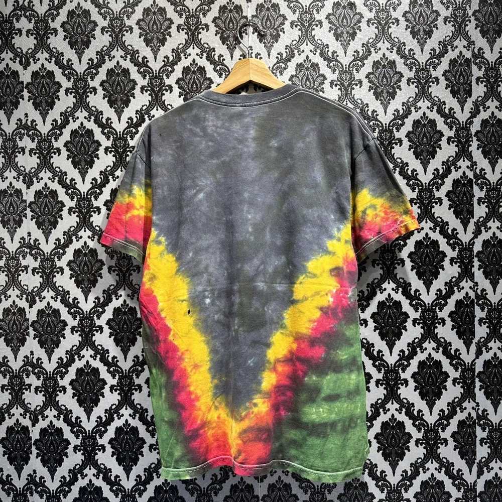 Other × Vintage Vintage Rastafari Tie Dye Tshirt … - image 5