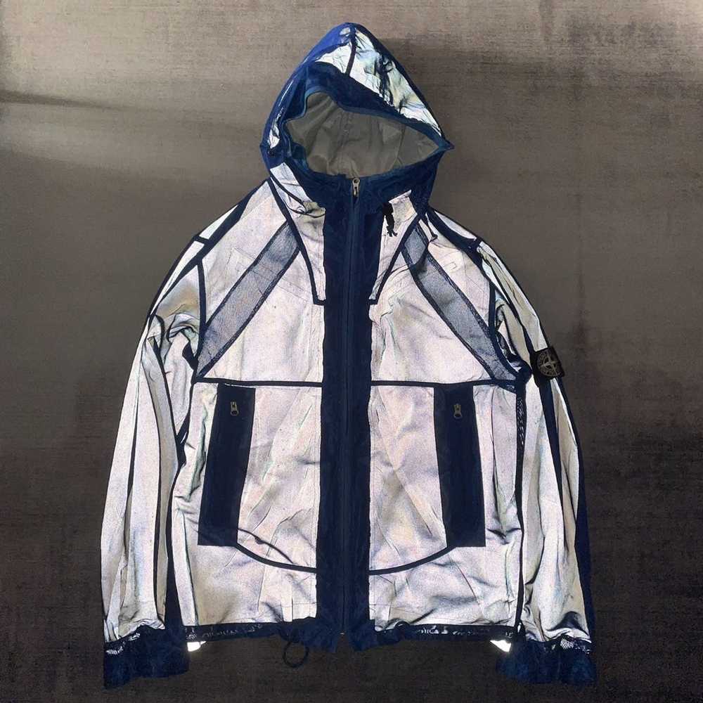 Stone Island Stone Island 07SS Mesh Reflective Ja… - image 2