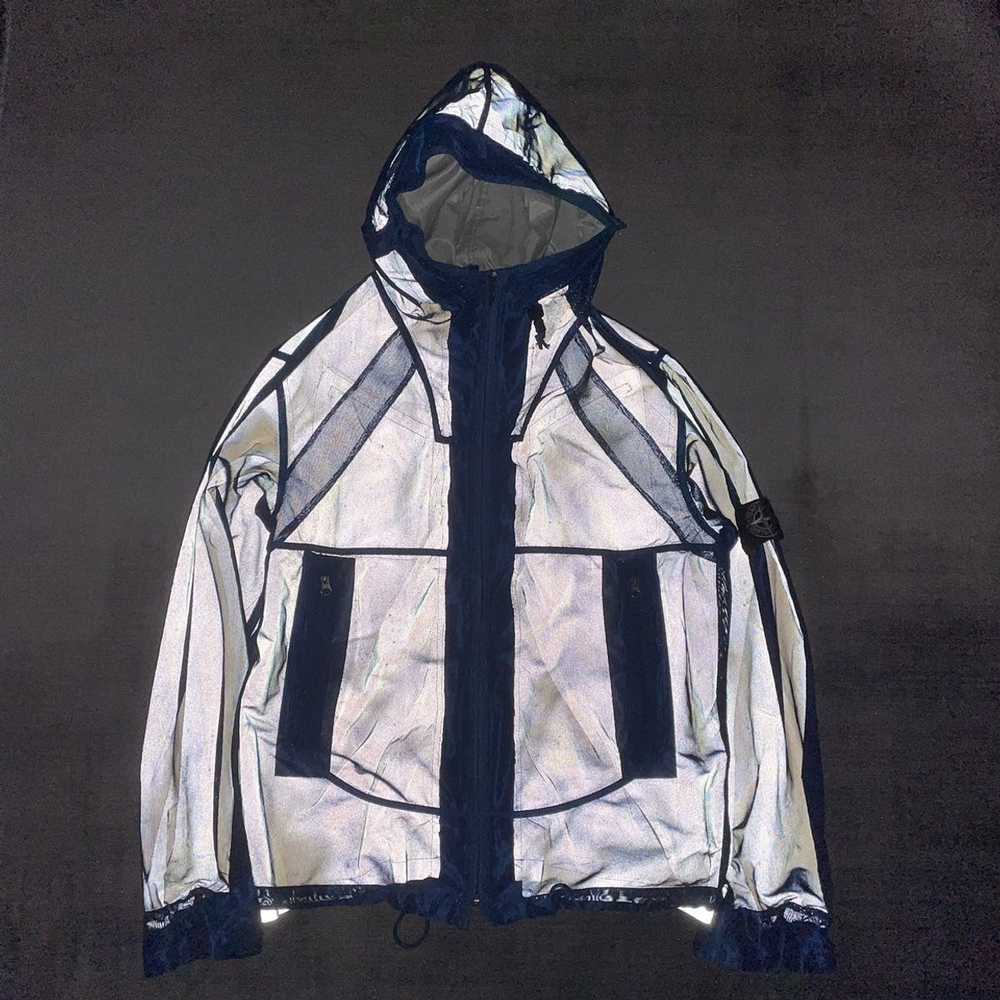 Stone Island Stone Island 07SS Mesh Reflective Ja… - image 3