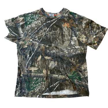 REALTREE Fishing by Staghorn Mens Long Sleeve Shirt Blue Hunting Size XXL