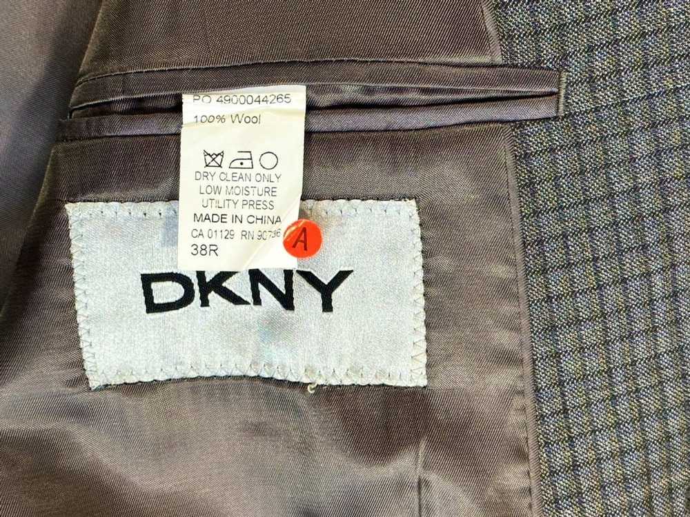 DKNY DKNY MENS BLAZER Size 38R 100% Wool - image 7